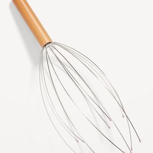 NWT Head and Scalp Massager smooth rounded massage Color: Silver